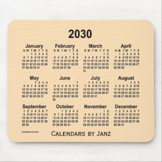 2030 Wheat Calendar by Janz Mouse Pad