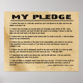 #205 (Matte) Basketball Poster