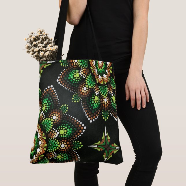 205 - Nature Mandala -  Tote Bag (Close Up)