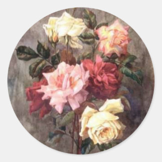 207776 CLASSIC ROUND STICKER