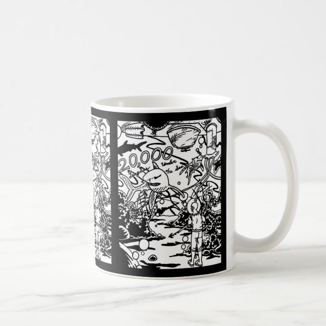 20.000 ligues sous la tasse de mer (Droite)