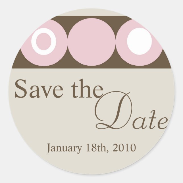 20 -1.50" Retro Circle Envelope Seal Favour Sticke (Front)