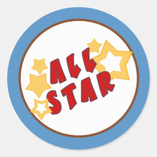 20 - 1.5"  Envelope Seal All-Star Blue