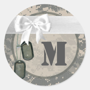 20 - 1.5  Envelope Seal ARMY ACU Uniform Camo Camo