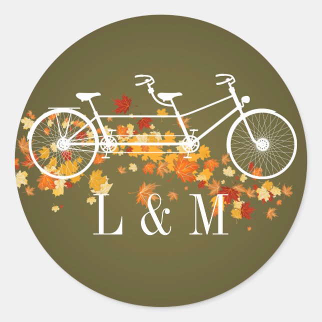 20 - 1.5  Envelope Seal Brown Double Bike (Front)