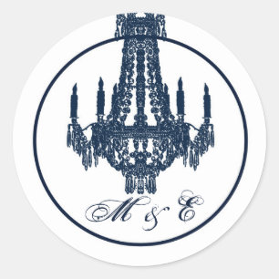 20 - 1.5  Envelope Seal Crystal Chandelier Glitz