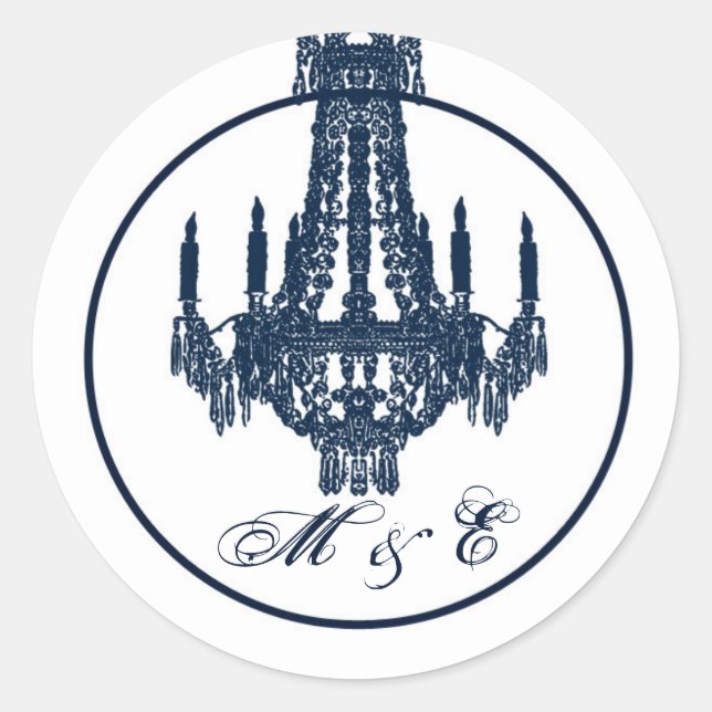 20 - 1.5  Envelope Seal Crystal Chandelier Glitz (Front)