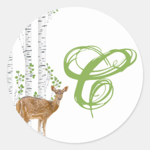 20 - 1.5 Envelope Seal Deer Doe Woodland Buck