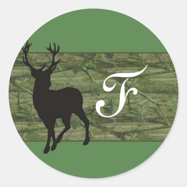 20 - 1.5 Envelope Seal Green Deer and Camo (Front)