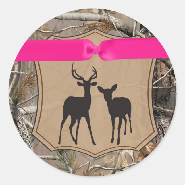 20 - 1.5  Envelope Seal Hunting Deer Doe Buck Camo (Front)