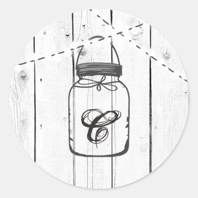 20 - 1.5  Envelope Seal Mason Jar String Lights (Front)