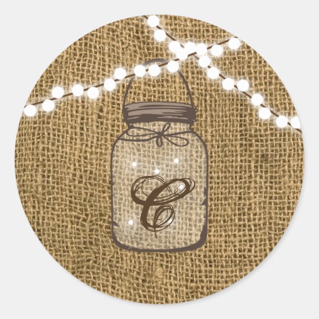 20 - 1.5  Envelope Seal Mason Jar String Lights (Front)