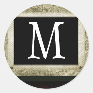 20 - 1.5  Envelope Seal Monogram Christmas XMAS