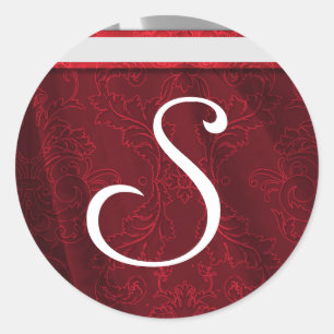 20 - 1.5 Envelope Seal Monogram Christmas XMAS