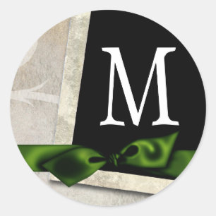 20 - 1.5  Envelope Seal Monogram Christmas XMAS