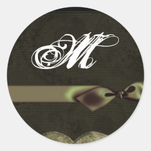 20 - 1.5 Envelope Seal Monogram Christmas XMAS