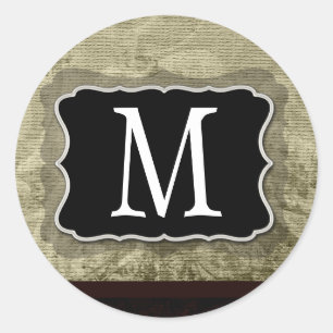 20 - 1.5  Envelope Seal Monogram Christmas XMAS