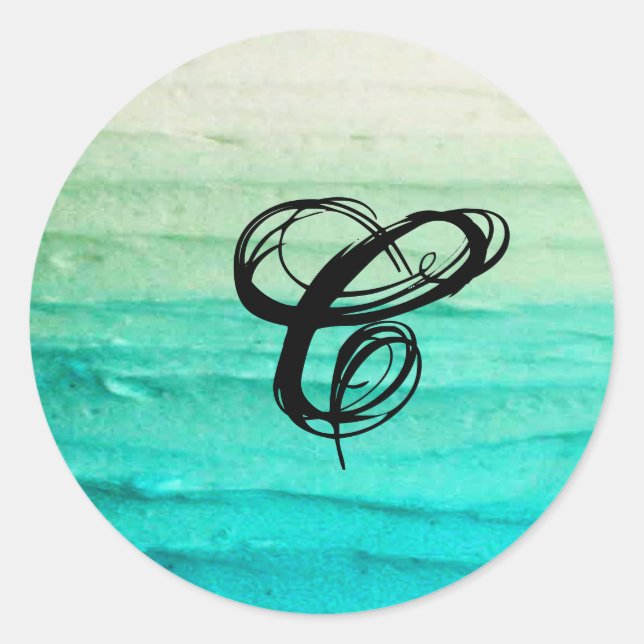 20 - 1.5  Envelope Seal Ombre Blue Frosting (Front)