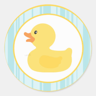 20 - 1.5" Envelope Seal Rubber Ducky Bubbles