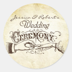 20 - 1.5  Envelope Seal Vintage Ceremony Ring Exch