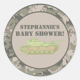 20 - 1.5"  Favour Stickers ARMY ACU Camoflauge Cam