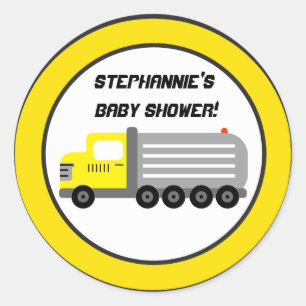 20 - 1.5" Favour Stickers Construction