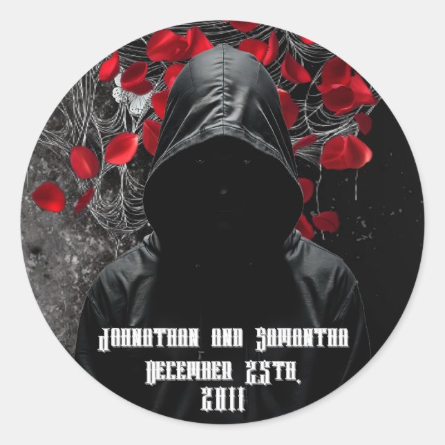 20 - 1.5"  Favour Stickers Haunting Adeline Zade M (Front)