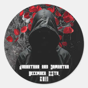 20 - 1.5"  Favour Stickers Haunting Adeline Zade M