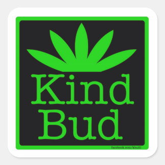 20 - 1.5" Kind Bud Stickers