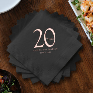 20 ans 20e anniversaire mariage nom et dates