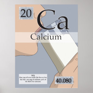 20. Calcium (Ca) Tableau périodique des éléments