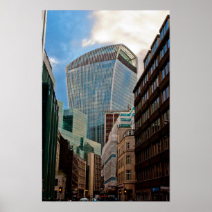 20 Fenchurch Street Walkie Talkie Building London Poster