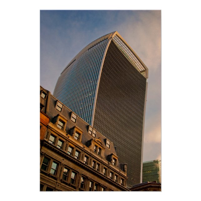 20 Fenchurch Street Walkie Talkie Building London Poster (Front)