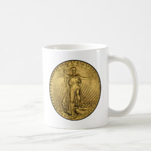 $20 GOLD PIECE COFFEE MUG