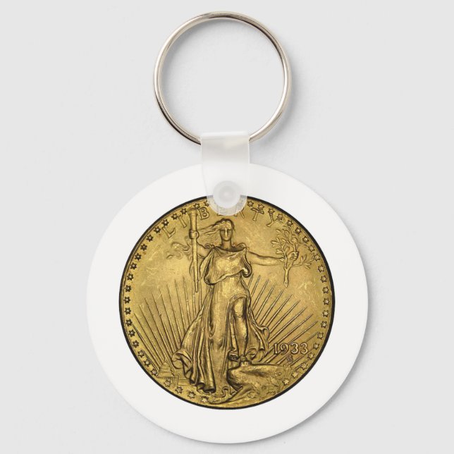 $20 GOLD PIECE KEYCHAIN (Front)
