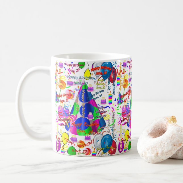 20 juin Mug (Avec donut)