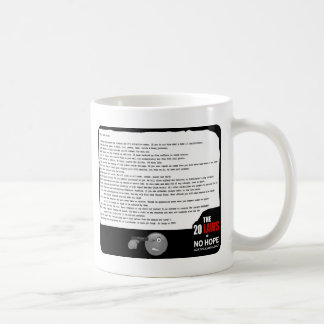 20 Laws of No Hope Coffee Mug