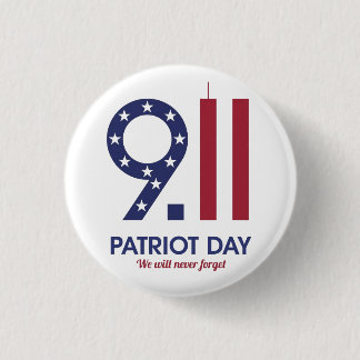 20 th Anniversary 9/11 NeveForget T-Shirt Keychain 1 Inch Round Button