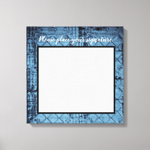 20"x20" Signature Canvas Rustic Tin Panel Ceiling