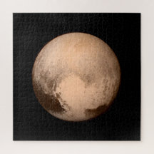 20" x 20" 676 Piece Pluto Planet Jigsaw Puzzle