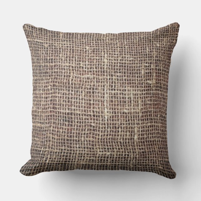 20 X 20 DÉCORATION RUSTIQUE COUSSIN EXTÉRIEUR (Recto)