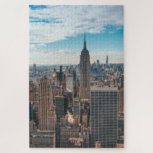 20" x 30", 1014 pieces Empire State Building Jigsaw Puzzle (Vertical)