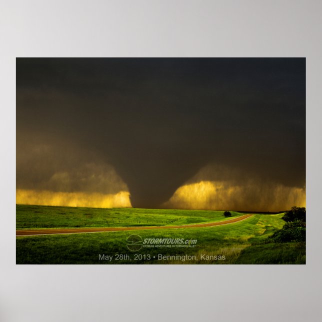 20" x 30", Tornado Poster (Front)