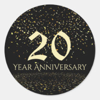 20 Year Anniversary Envelope Seal