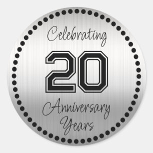 20 Year Anniversary Envelope Seal