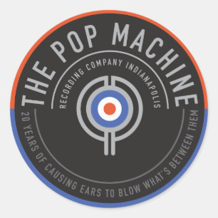 20 Year Guitar Case Stickers