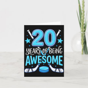 20 years of being awesome hockey player 20th card