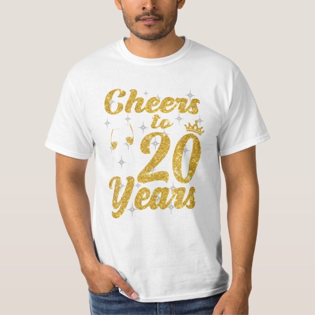 20 Years Old Queen Cute T-Shirt (Front)