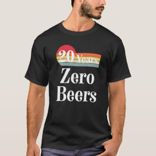 20 Years Sober Recovery Celebrate Twenty Years Sob T-Shirt