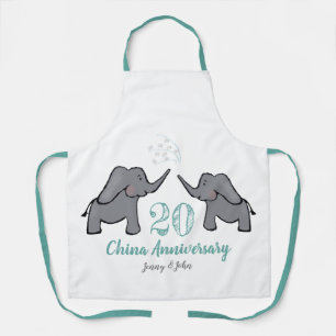 20e anniversaire de la chine mariage tablier à élé